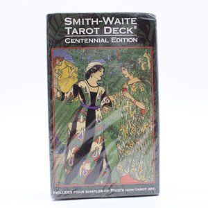 Smith-Waite Centennial Edition Tarot Card Deck in Collectible Tin 2009, 2015